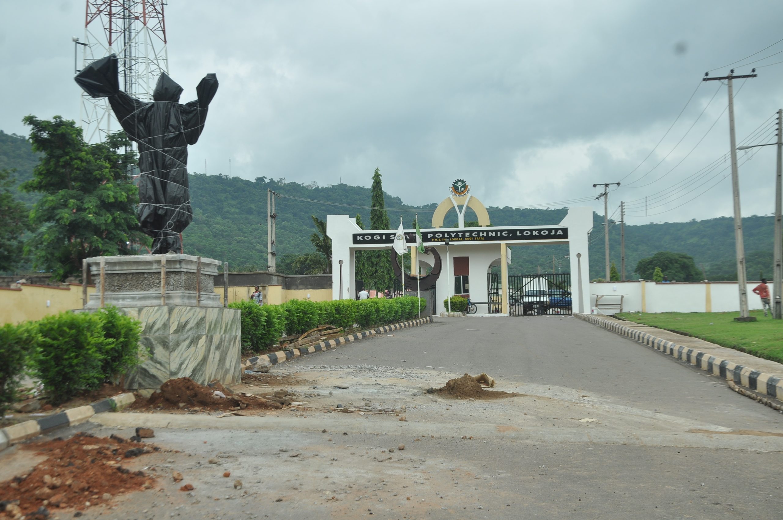 The Polytechnic gate - Kogi State Polytechnic